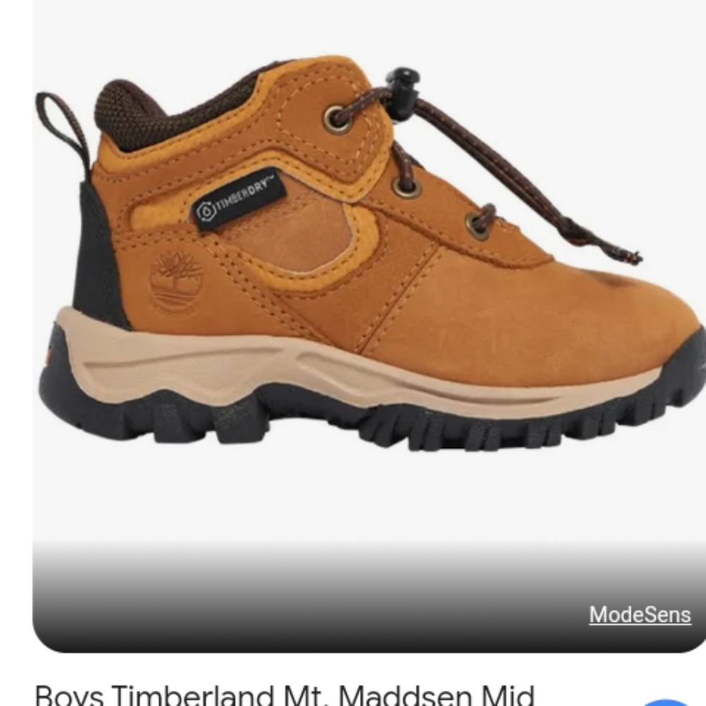 Juniors Timberland waterproof boots